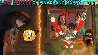 Last episode of pinaki and happy😩  Pinaki and happy the bhoot bandus  Cartoon [upl. by Wallas]