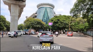 Koregaon Park  4K  Punes Most Expensive amp Affluent Area [upl. by Marjorie]