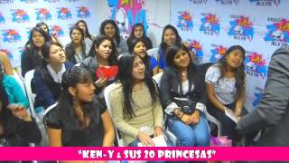 Keny Y sus 20 Princesas  En radio La Zona [upl. by Aihcsrop]