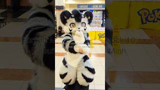 Nov 3rd Sunday First time dancing in public at QuadCon Northwoods Mall in Peoria IL furry [upl. by Ycnaf888]