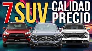 ✅ MEJORES SUV S para 2024  2025  CALIDAD PRECIO [upl. by Tomas]