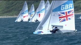 Mens Star Sailing Race 2 Full Replay  London 2012 Olympics [upl. by Evelin]