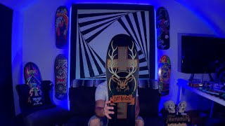 Kendall Jägermeister Deer Santa Cruz Reissue Skateboard Deck Unboxing 2024 skateboarding Kendall [upl. by Yauq482]