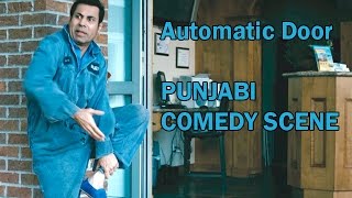 Punjabi Comedy Scene  Automatic Door  Goreyan Nu Daffa Karo  Latest Punjabi Comedy Scene [upl. by Norel285]