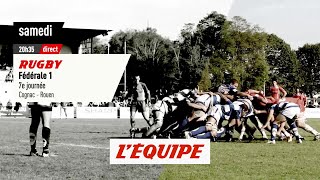 COGNAC vs ROUEN bandeannonce  RUGBY  FÉDÉRALE 1 [upl. by Mayberry]