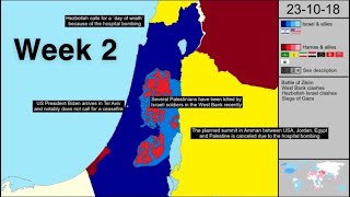 Week 2 Israeli forces enter Palestine and Gaza [upl. by Calabrese]