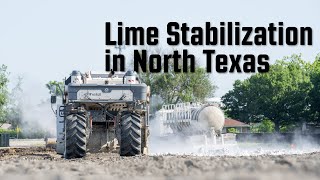 Lime Stabilization in North Texas [upl. by Alvarez646]