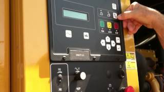 Caterpillar generator maintenance tutorial video 2 [upl. by Linnette]