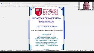 TRABAJO FINAL INTEGRADOR DIDÁCTICA DE LA ESCUELA MULTIGRADO [upl. by Ylram]