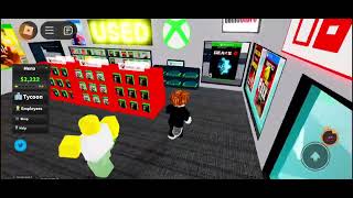 Playing game store tycoon part 3 capcut roblox foryou games funny [upl. by Nomyad74]