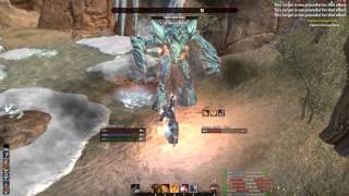 ESO Dragonknight  Solo CC Immune World Bosses [upl. by Temhem]