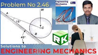 Engineering Mechanics Problem 246 Timoshenko Equilibrium Equations Method of Projections [upl. by Clements948]