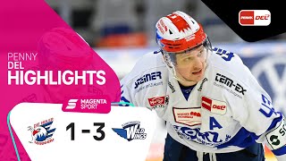 Adler Mannheim  Schwenninger Wild Wings  8 Spieltag 20202021  MAGENTA SPORT [upl. by Noelle562]