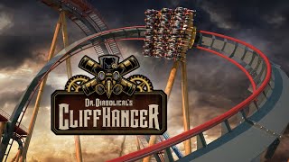 Dr Diabolicals Cliffhanger Analysis Six Flags Fiesta Texas New for 2022 BampM Dive Coaster [upl. by Placia]