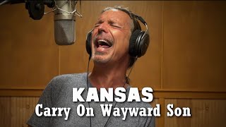 Kansas  Carry On Wayward Son  Cover  Ken Tamplin Vocal Academy 4K [upl. by Eenert]