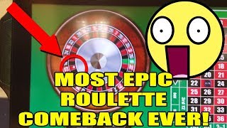 Most Epic Roulette Comeback EVER [upl. by Truda650]