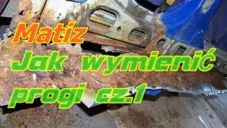 Jak wymienić progi cz12 [upl. by Steddman]