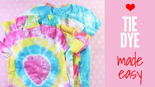 How to Tie Dye  Fast amp Easy Shirts for Beginners [upl. by Hyland]