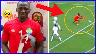 Why Sierra Leone goalkeeper Mohamed Kamara crys after winning the MOTM vs Algeria  Offside Pitch [upl. by Nwahsak]