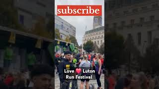 LOVE ❤️ LUTON Run Festival 🏃‍♂️ Luton Marathon 2024 [upl. by Sexela]