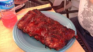 Cooking St Louis Style Pork Spare Ribs [upl. by Ycaj92]