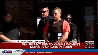 VIDEO 5th suspect tied to Kansas women’s murders denied bond [upl. by Aled]