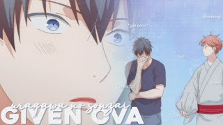 GIVEN OVA  Uenoyama gae panic cut scenes [upl. by Anyrtak187]