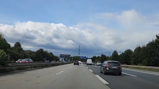 a drive from Frankfurt to Oberursel over Highway A661 via Bad Homburg PLEASE LIKEampSUBSCRIBE [upl. by Dixie513]