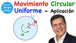 Movimiento Circular Uniforme  Aplicación [upl. by Rot]