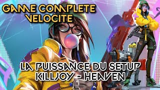 Vélocité  Game complète  VALORANT FR [upl. by Nylecyoj]