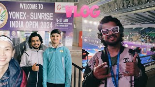 Inside the Yonex Sunrise India Open 2024 Exclusive Behind the Scenes Vlog [upl. by Alvarez]