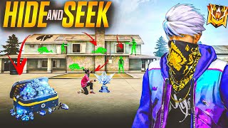 Playing Hide amp Seek In Old Peak 😱 Impossible Challenge 😊  Garena free fire [upl. by Kirtley15]