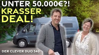 Kastenwagen Clever Duo 540 unter 50000 Euro bei uns [upl. by Gad304]