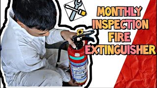 Maintenance of Fire Extinguisher  VLOG6 [upl. by Ednyl]