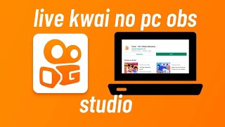 faça live no kwai pelo pc deu tudo certo kwai studio tela do seu pc na live kwai [upl. by Violeta]