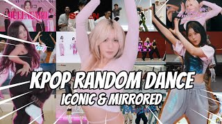 KPOP RANDOM DANCE  POPULAR amp ICONIC SONGS mirrored [upl. by Estevan913]