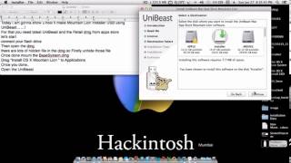 How to Create a Mountain Lion 108xx USB Installer using quot UniBeast quot [upl. by Peer]