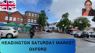 HEADINGTON SATURDAY MARKET OXFORD [upl. by Seni72]