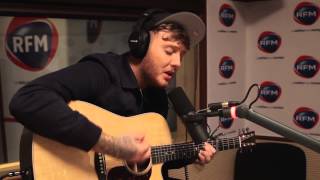 James Arthur quotImpossiblequot en concert Live sur RFM [upl. by Eanel]