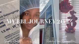 BBL VLOG🍑 2024 Travelling to MIAMI  Recovery Home  My First Vlog  BEFORE amp AFTER [upl. by Adaha331]