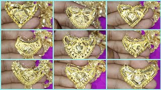 Gold Pendant Designs For Dhanteras  gold pendant loket [upl. by Nart]