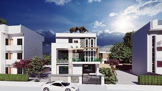 Best House Design In Nepal  Complete 3D Video Exterior Godawari Lalitpur [upl. by Ellehcir120]