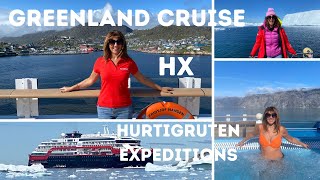 HX HURTIGRUTEN EXPEDITIONS GREENLAND CRUISE ON MS FRIDTJOF NANSEN WHOLE CRUISE REVIEW amp INSIDE LOOK [upl. by Sheryl144]