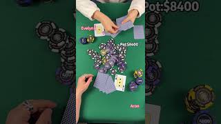 FINGER GAME  who win pokervlog poker foryou whowins [upl. by Egoreg647]