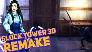 Clock Tower 3D Remake  Indie Survival Horror Game [upl. by Nednil]