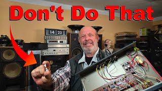 How to fix a blown fuse  Vintage stereo graphic equalizer  Dont Do That Way [upl. by Creath]