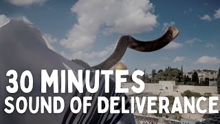 SOUND OF DELIVERANCE  Shofar 30 minute powerful blast  2023 [upl. by Nylsirk374]