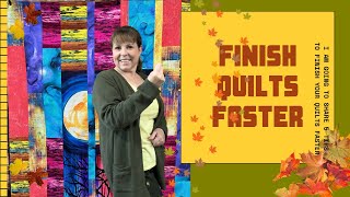 5 Tips to Help You Make Quilts Faster [upl. by Dahsra]