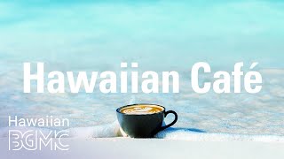 Hawaiian Cafe Relaxing Hawaiian Guitar Music LIVE with Ocean Sounds for Study Work at Home [upl. by Nedgo]