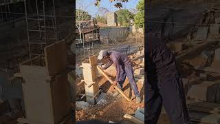 como fazer pilar de concreto passo a passo pedreiro construção obra reforma [upl. by Aidnic870]